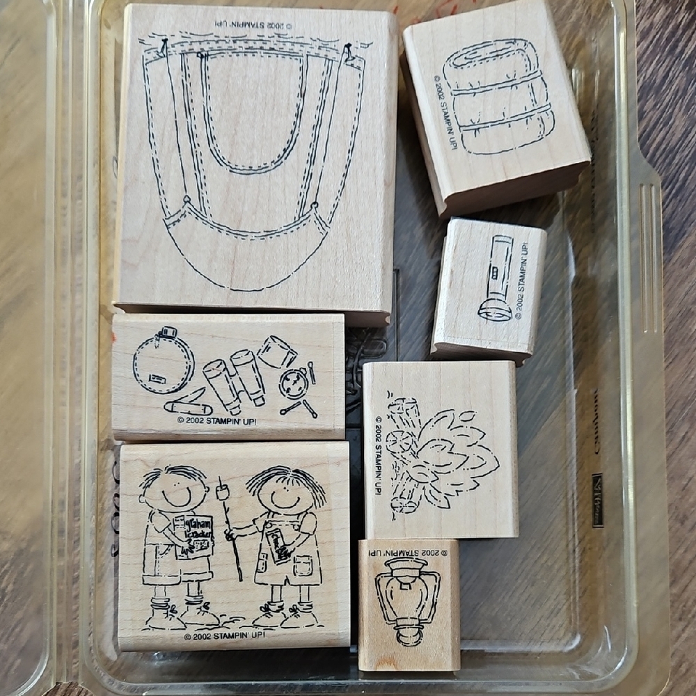 Stampin' Up! Campout Set Of 7